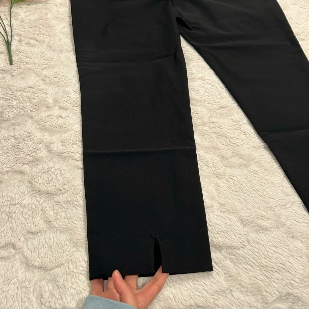 Chico's - Pull Ons - Black High Rise Cropped Ankle Pants 3R/16R - Picture 4 of 11